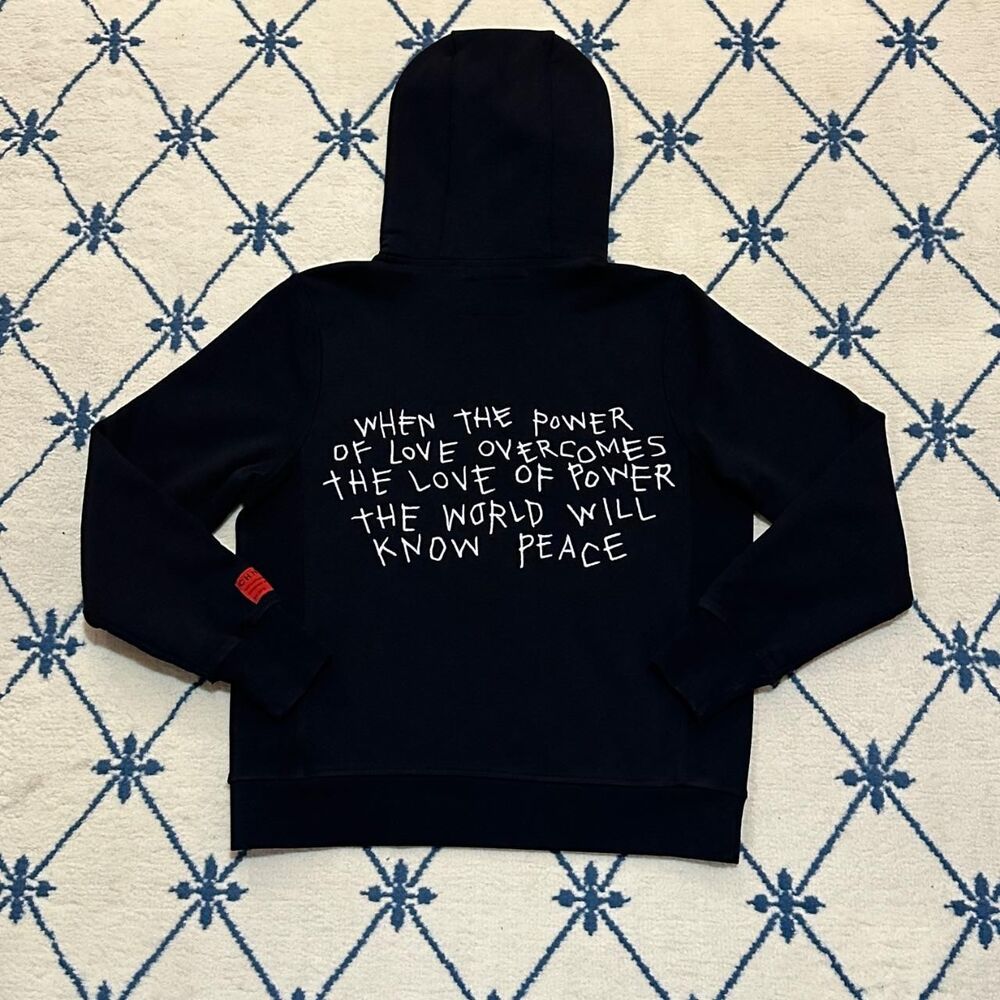 Chnge Women's Black Embroidered Hoodie